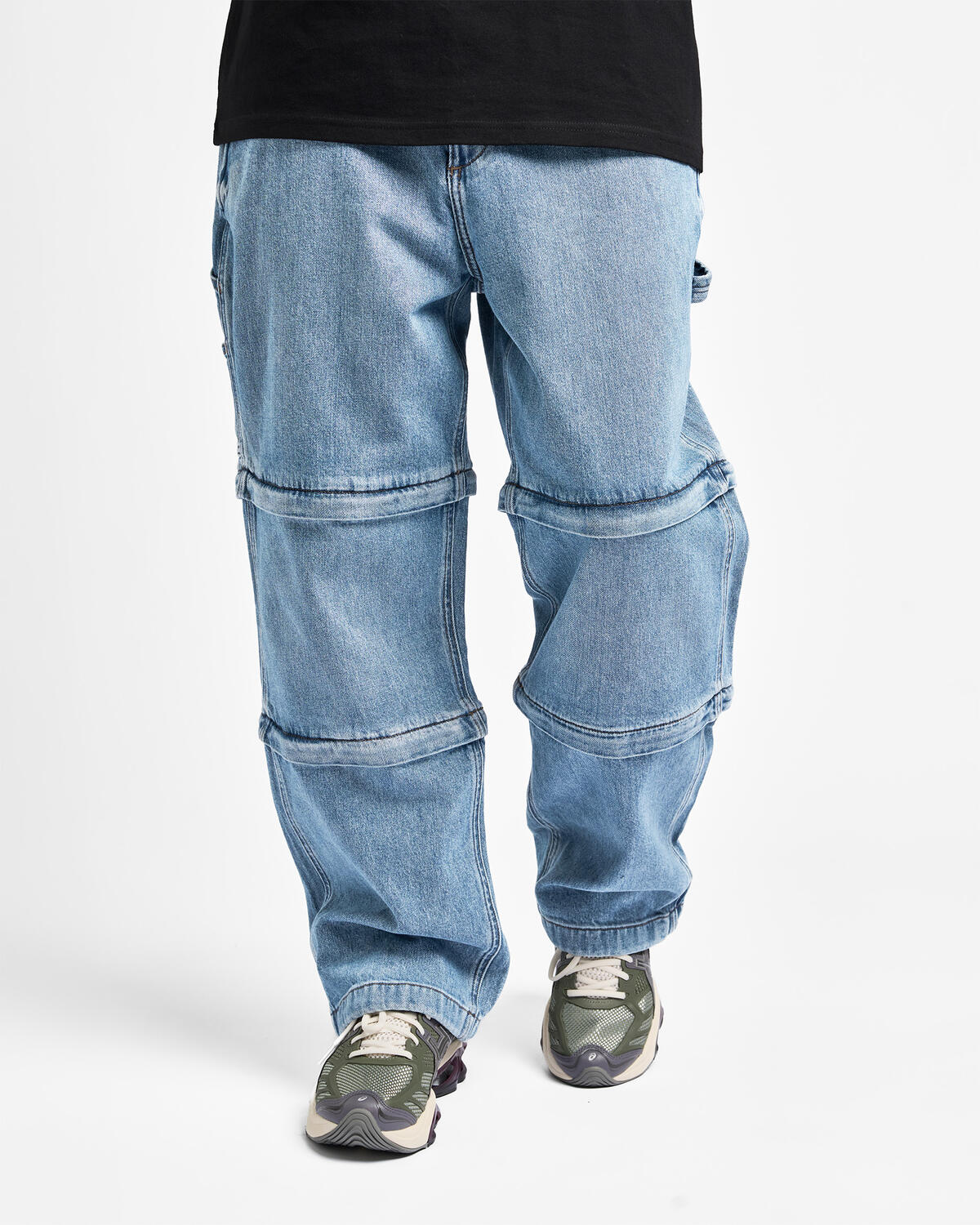 Timberland x BEAMS Denim Carpenter Zip-Off Pant | TBC0YHBYBQ81